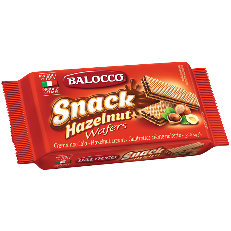 Balocco Wafers — Hazelnut Nocciola
