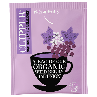 Clipper Enveloped — 250's – Organic Wild Berry Burst