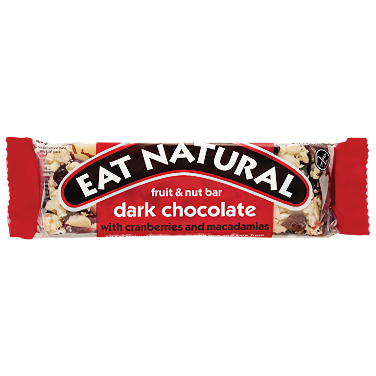 Eat Natural — Cranberry Macadamias and Dark Chocolate