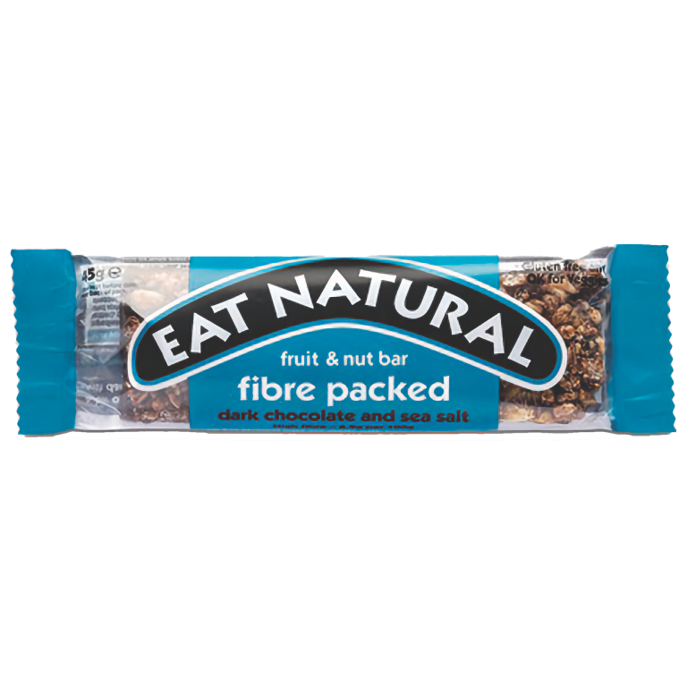 Eat Natural — Fibre Packed - Dark Chocolate and Sea Salt