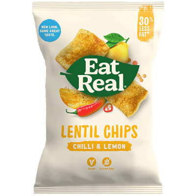 Eat Real — Vending – Lentil – Chilli and Lemon