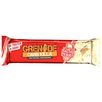 Grenade — Carb Killa Bar - White Choc Salted Peanut
