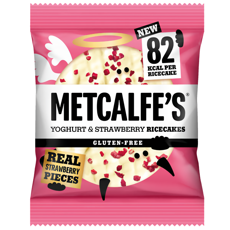 Metcalfe's Rice Cakes — Yoghurt and Strawberry