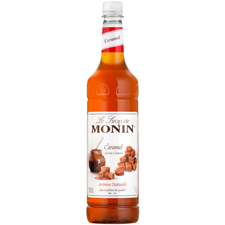 Monin — Plastic – Caramel Syrup