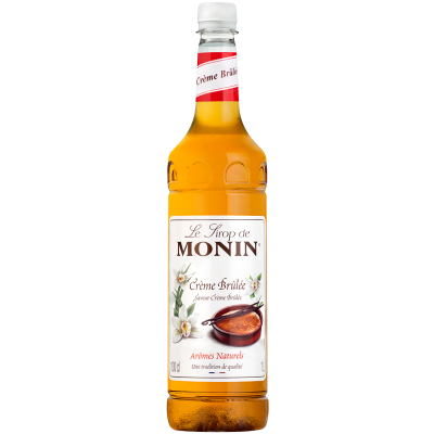 Monin — Plastic – Creme Brulee Syrup