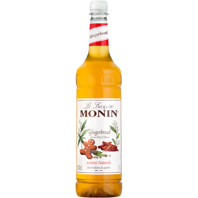 Monin — Plastic – Gingerbread Syrup