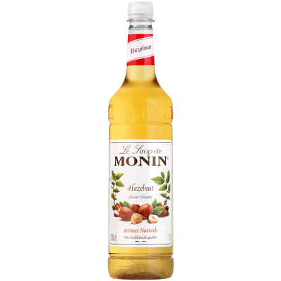 Monin — Plastic – Hazelnut Syrup