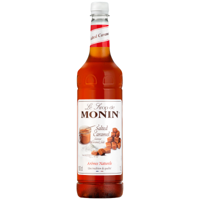 Monin — Plastic – Salted Caramel Syrup