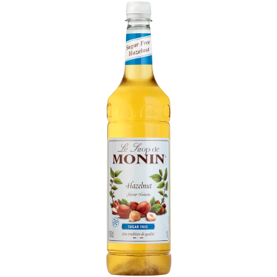 Monin — Plastic – Sugar Free Hazelnut Syrup