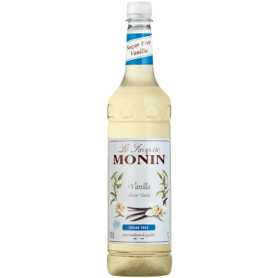 Monin — Plastic – Sugar Free Vanilla Syrup