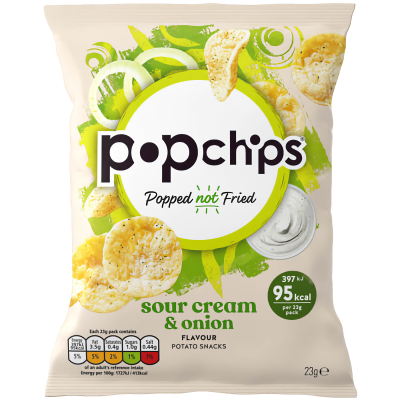 Popchips — Sour Cream and Onion