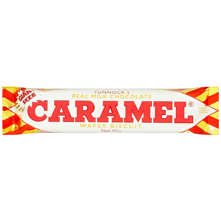 Tunnocks — Giant Milk Chocolate Caramel Wafer